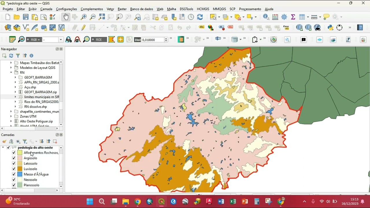 Fazendo mapa de Pedologia no QGis - do zero ao layout final