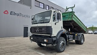 Camião basculante Mercedes-Benz SK 1824 (V6 / 4X4 / GRAND PONT / LAMES / PROPRE / BOITE MANUELLE a venda - Imagem 4 | Autoline PT Camião basculante Mercedes-Benz SK 1824 (V6 / 4X4 / GRAND PONT / LAMES / PROPRE / BOITE MANUELLE | Imagem 4 - Autoline