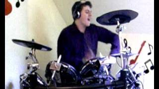 The new cities - leaders of the misled Drum cover [Good sound]