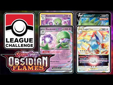 ROUND 3:  Gardevoir ex vs Lugia/Single Strike - Obsidian Flames Pokemon TCG League CHALLENGE 2024