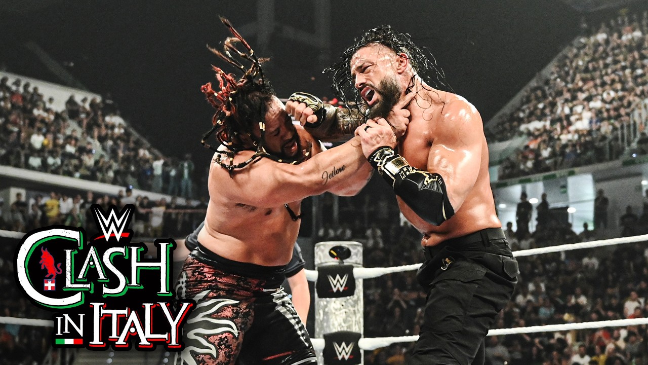 Roman Reigns vs. Jacob Fatu | Tribal Combat: WWE Clash in Italy 2026 highlights
