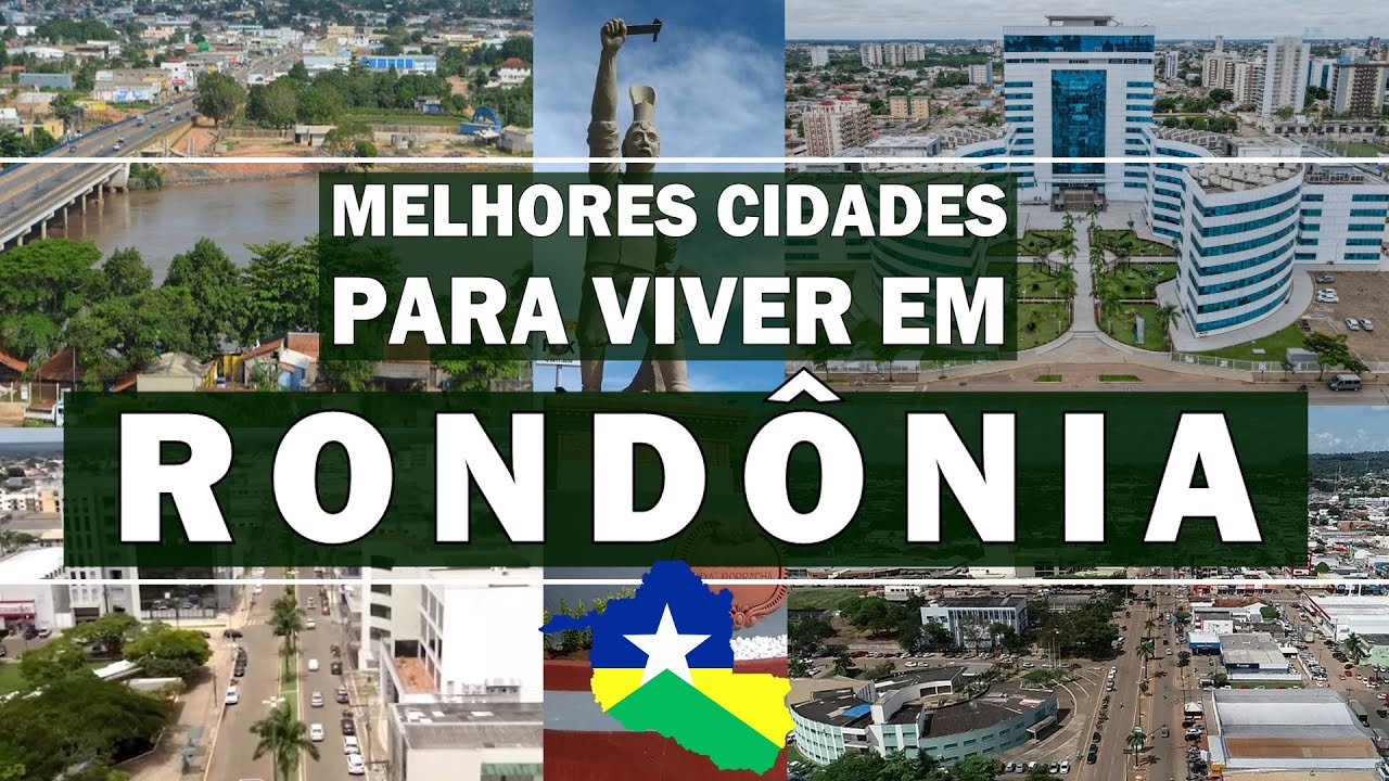 TOP 5 cidades pra viver em RONDÔNIA. O 1º Lugar irá te Surpreender!