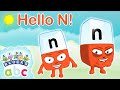 Officialalphablocks Say Hello To N Meet The Alphabet Learn To Spell