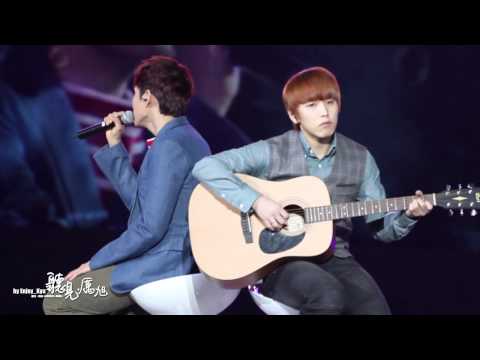 111004 Super Junior-KRY Nanjing concert: Ryeowook solo - One Fine Spring Day (chinese)