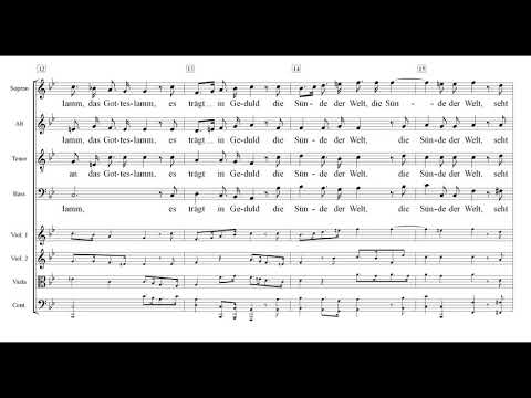 Messias Peters 20 Seht an das Gotteslamm Einstudierung Alt