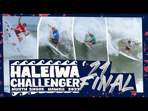 John John Florence, Jack Robinson, Kanoa Igarashi, Sam Pupo '21 Haleiwa Challenger FINAL HEAT REPLAY