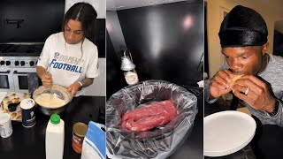 Travis Hunter’s Wife Cooked For Him—He Needed A Minute 