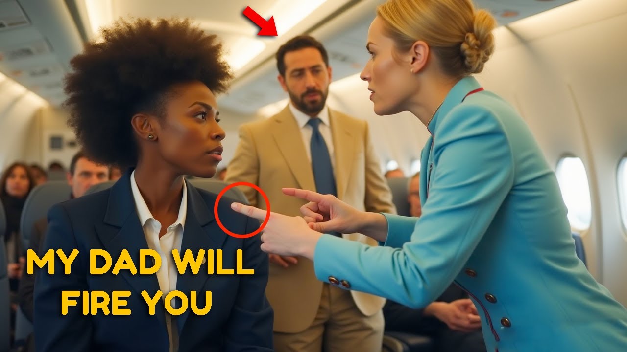 Flight Attendant Denies Black Girl First Class, Then Realizes Her Father Owns The Airline