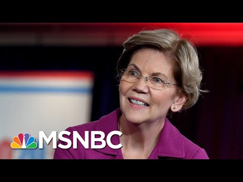 Sen. Elizabeth Warren Starts Off Measured, Then Turns To Bloomberg | Morning Joe | MSNBC