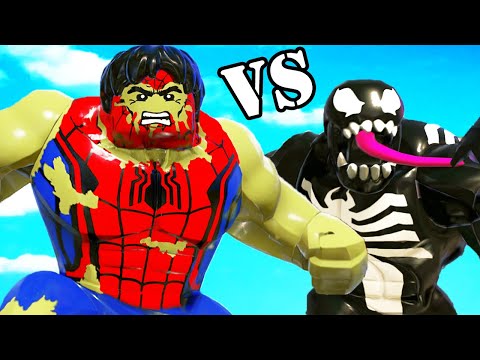 HULK - SPIDERMAN VS VENOM - EPIC BATTLE