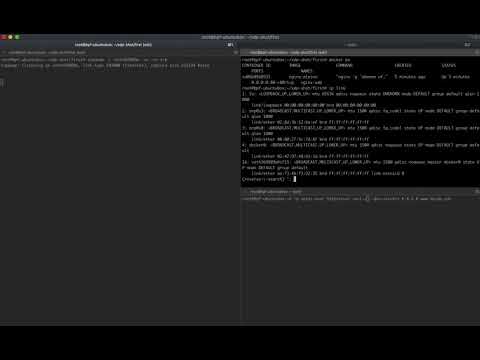 xdp bpf docker egress demo - drop all TCP