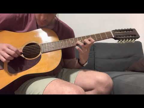 The Cinema Show Intro - Genesis (12 String guitar)