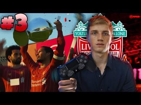 FIFA 20 LIVERPOOL CAREER MODE #3 - FIRST TROPHY! (PS4 Manager Mode Gameplay Ep 3 part3)