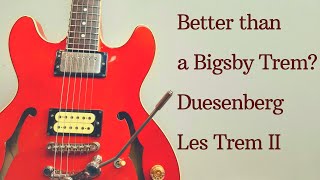 Video thumbnail for Installing a Duesenberg Les Trem II for stop tailpiece guitars in 7 minutes! Including final test! by Matthias Wasser Guitar