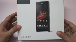 Sony Xperia SP Android Phone Unboxing