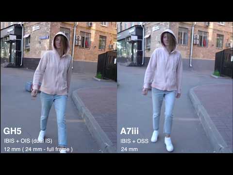 Sony a7iii vs Panasonic GH5 - Image Stabilization | Handheld Test