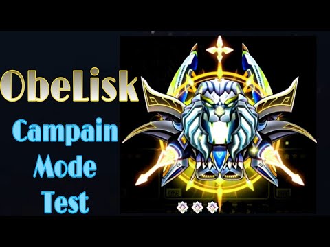Space shooter Obelisk (3 stars) test campain mode - Bắn ruồi test Hung thần chiến map