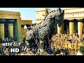 Trojan Horse Scene TROY 2004 Brad Pitt Movie CLIP HD