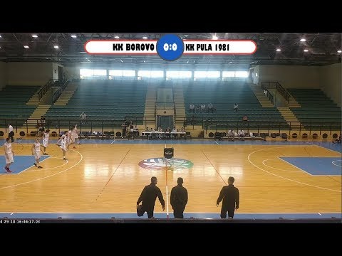 KK Borovo Vukovar vs KK Pula 1981