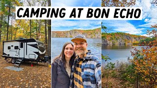 Fall Camping at BON ECHO Provincial Park | Ontario Camping