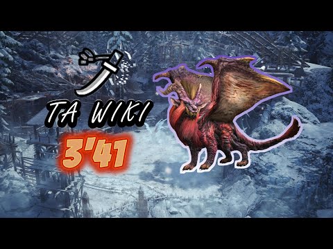 MHWI | Xbox Teostra Day of Ruin Solo Longsword - 3'41 [TA Wiki Rules]