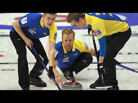 CURLING: SWE-FIN World Men's Chp 2015 - Playoff 3 v 4