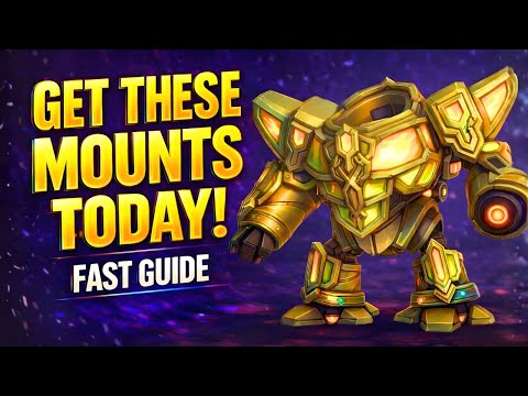 Get 2 New Time-Limited Mounts NOW! Light-Forged Mechsuit Mount Guide | WoW Midnight Pre-Patch Guide