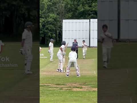 What a ball😱😱12 years old fast bowler#cricketlife #cricketlover#fastball #wicket#fastbowling#swing