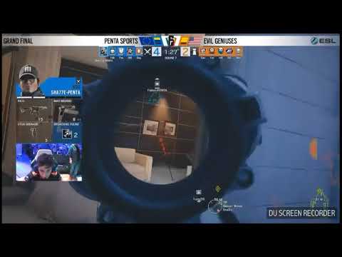 Penta vs EG Six Invitational 2018 | CCTV Bank Attack w/ Montagne