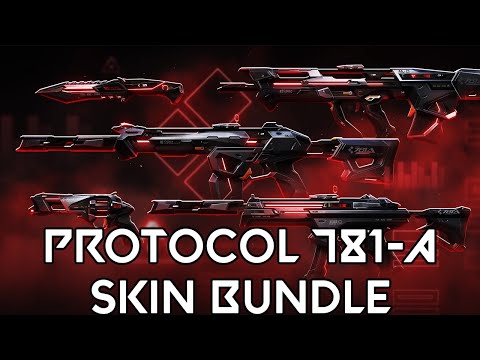 New Voice Line Skin - Protocol 781-A Skin Bundle #valorant #protocol #valorantprotocol781A