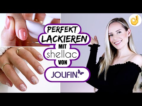 Perfekt LACKIEREN mit SHELLAC von Jolifin | Nails »Lalalunia«
