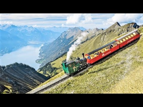 Die schönste Zugfahrt der Welt mit der Brienz Rothorn Bahn.
