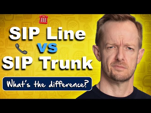 SIP Line vs SIP Trunk - There's One Key Difference