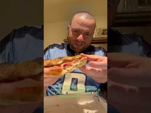 FOOD REVIEW 40-Focaccia con Prosciutto Crudo e Mozarella di Bufala @ LA VOLPE 🇮🇹🐺(in Chiauci, IS)