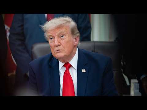 LIVE: Trump announces initiative for veterans to become commercial truck drivers | NBC News