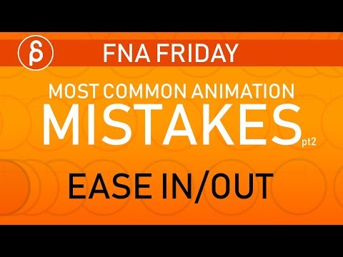 Ease Ins and Outs - MOST COMMON Animation Mistakes (part 2)