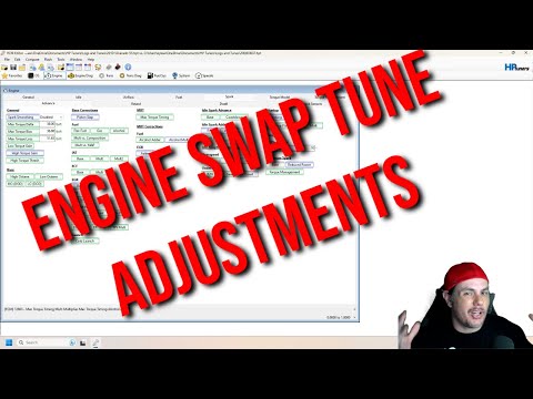 Setting up a Tune for a different engine size!