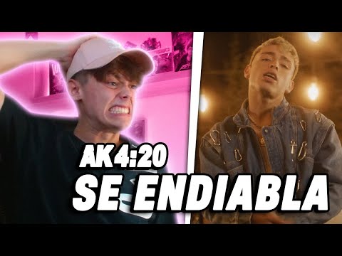 REACCIÓN A SE ENDIABLA - AK4:20 (Prodby LEOJAHBEATS X MOUSTACHE)