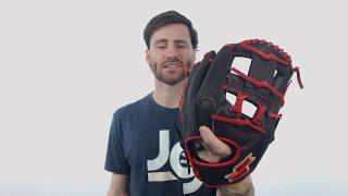 Video thumbnail: SSK Red Line 11.5" Baseball Glove: S20RLIW