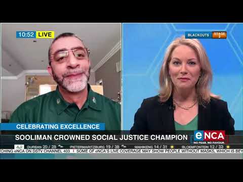 Sooliman crowned social justice champion