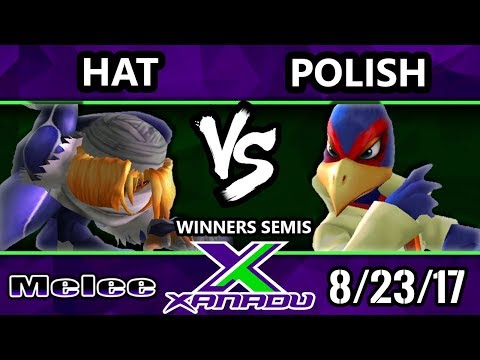 S@X 216 - Hat (Sheik) Vs. Polish (Falco) - Smash Melee Winners Semis - SSBM