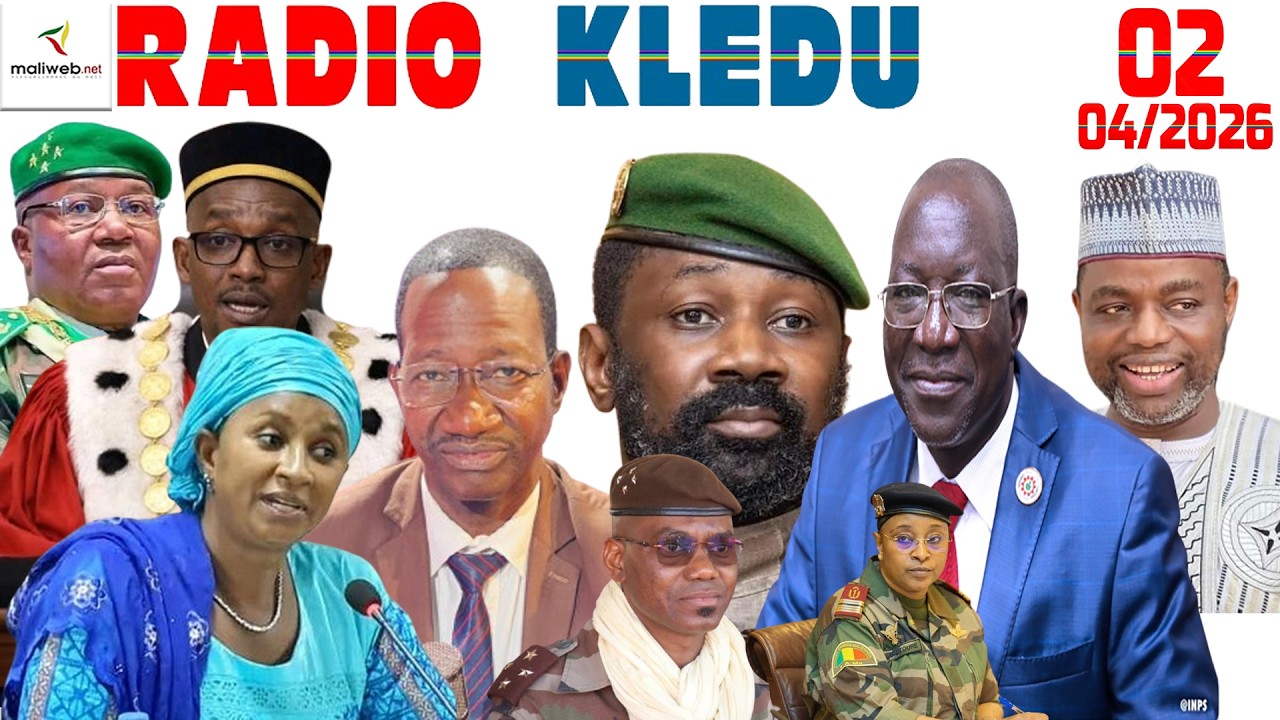 La Revue de Presse de la RADIO KLEDU du 02 Avril 2026