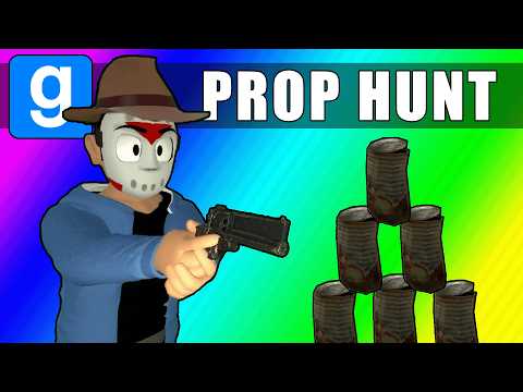 Gmod Prop Hunt - Delirious's Western Showdown (Garry's Mod Funny Moments)