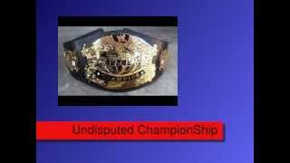 WWE 12 How To Unlock all Title Belts