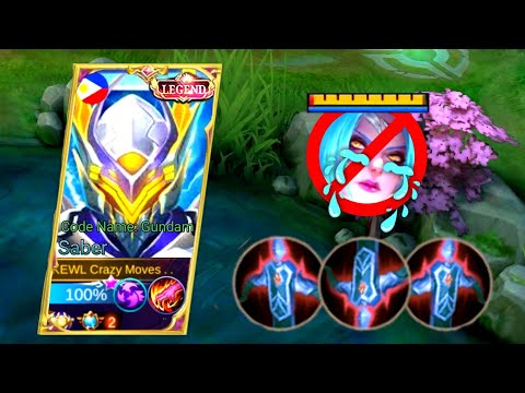 SABER NEW RECOMMENDED BUILD!! BROKEN DAMAGE (PLEASE TRY)