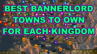 Bannerlord Best Towns To Own For Each Kingdom (See pinned comment)   | Flesson19
