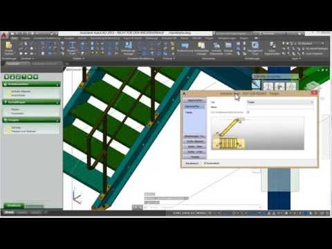 Erstellen einer Fabrikhalle mit Autodesk Advance Steel - Schritt 5/9