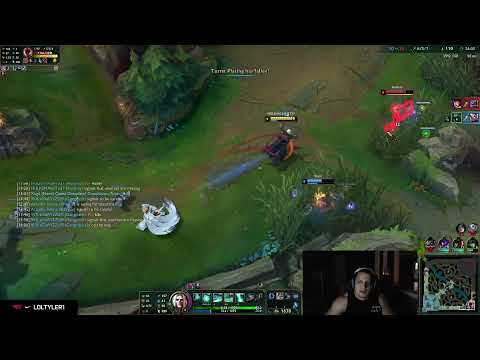 Tyler1 and Nami 2v4 "Dude We are f**king this kids"