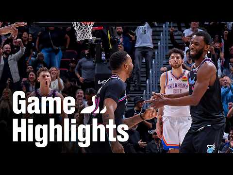 CLUTCH 4TH QUARTER 'W' 💪 Thunder vs. HEAT | HEAT Highlights | January 17, 2026
