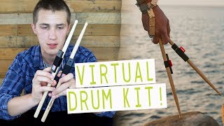 Video thumbnail for AN INVISIBLE DRUM KIT?! | Freedrum Review by Uncrated Crowd